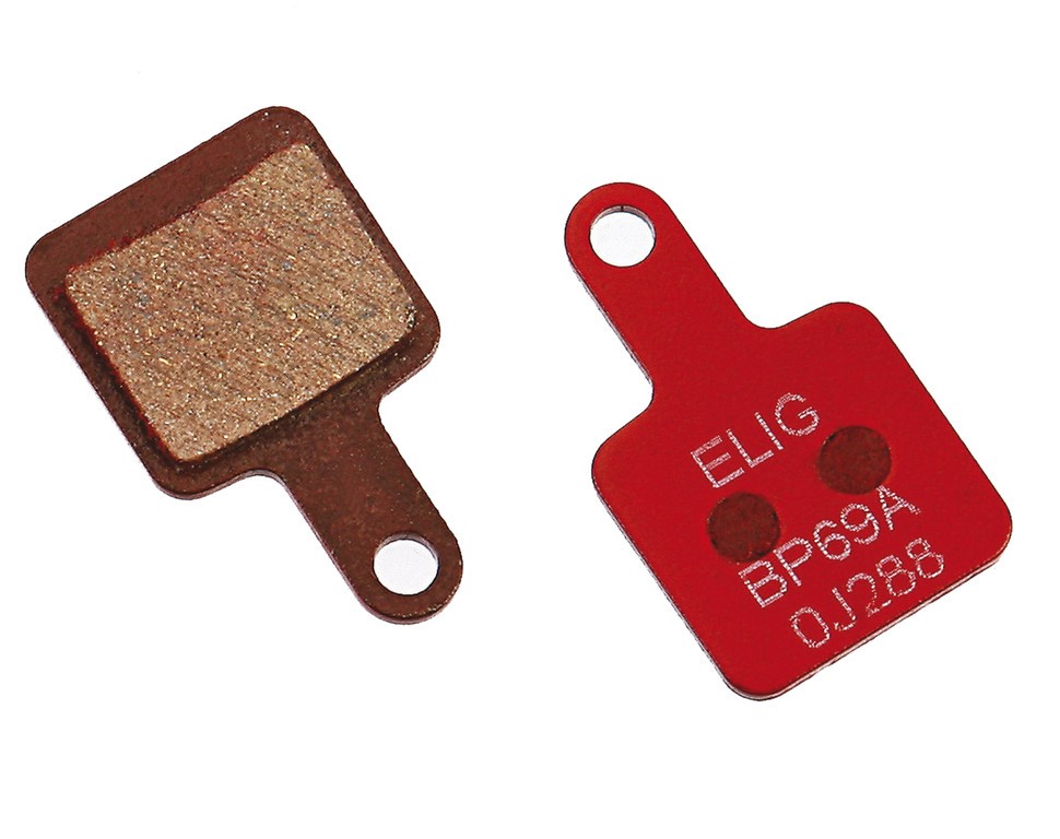 Tektro Scheibenbremsbeläge Volans/ Auriga Twin/SUB organisch schwarz OEM