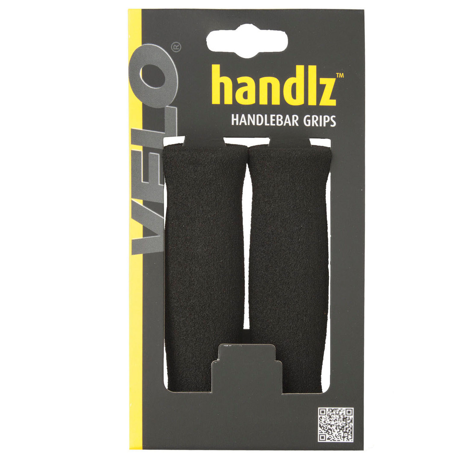 Velo Lenkergriffe  High Density  Schaum 125mm schwarz