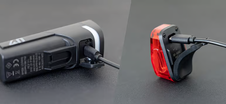 Sigma LED Akku Beleuchtungsset Aura 50 USB / Hiro 10 schwarz