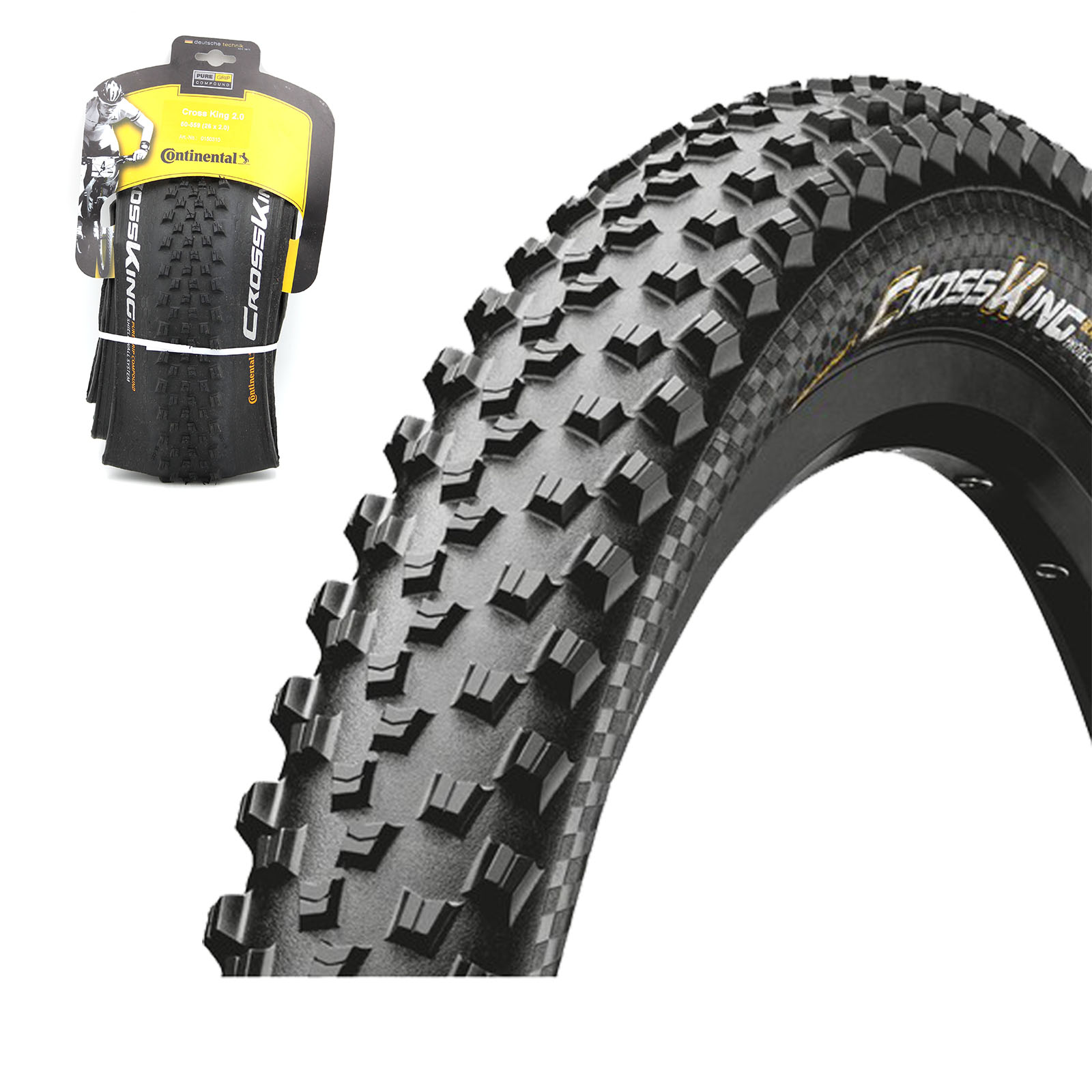 Continental Reifen Cross King Performance FALTBAR 29x2.30 schwarz