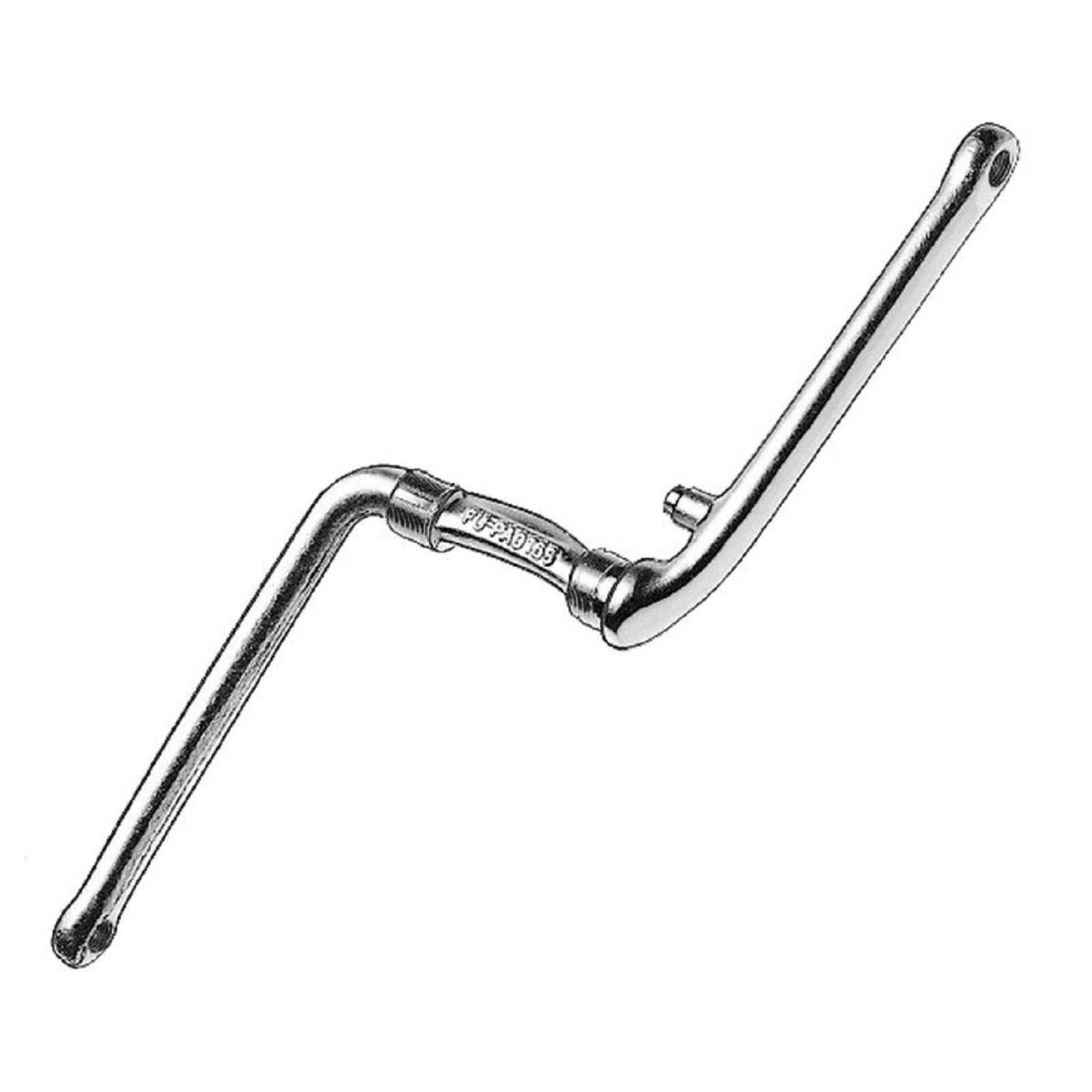 BMX Kurbel Stahl  One Piece Crank 170mm Hi-Ten