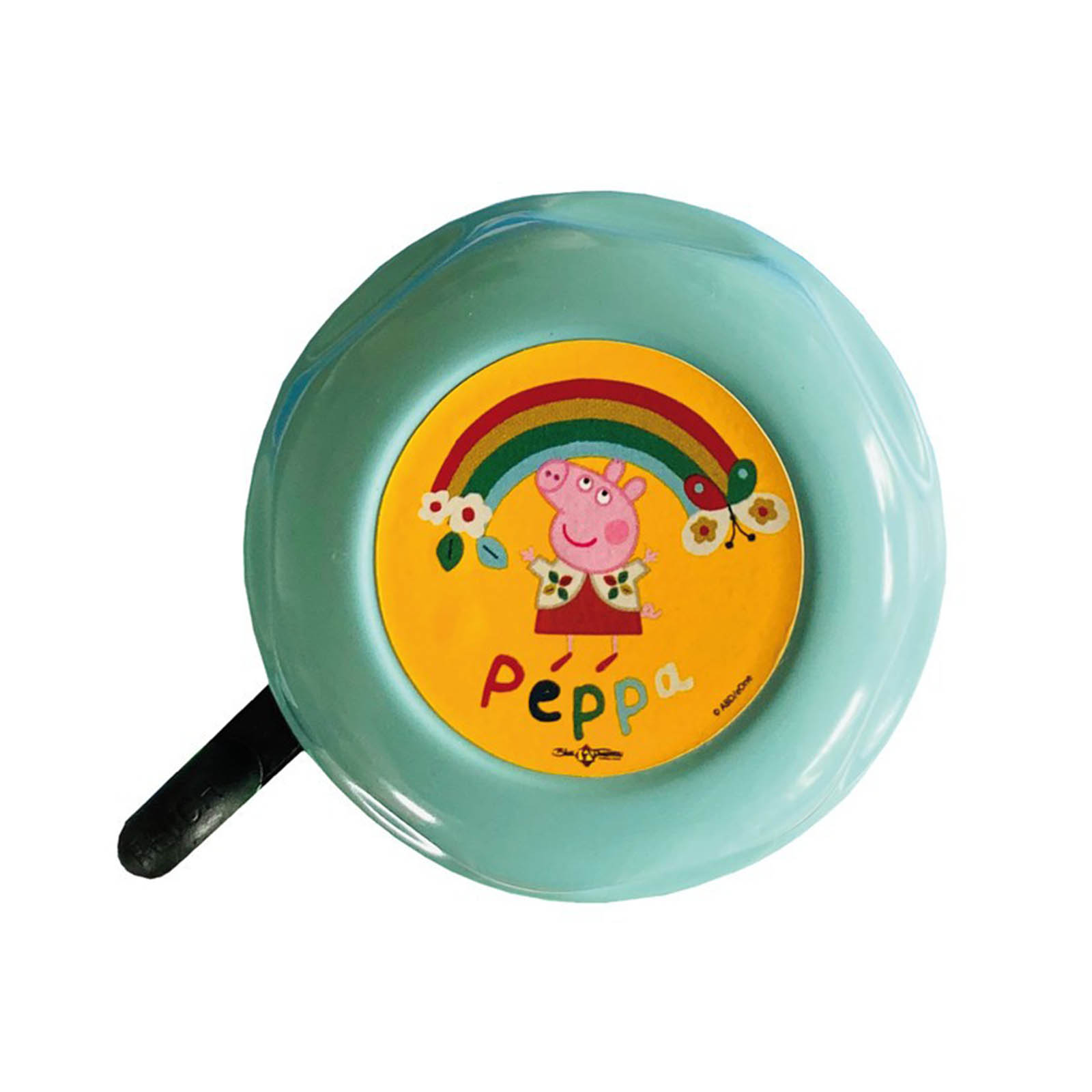 Kinder Glocke Peppa Pig hellblau mit Motiv Ø 55mm