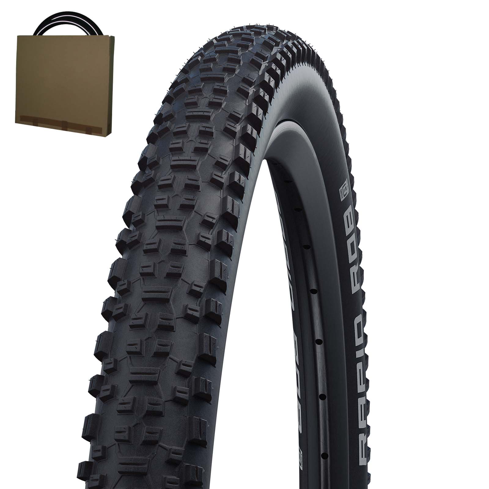 Schwalbe MTB Reifen Rapid Rob HS425 27,5x2.25 | 57-584 schwarz