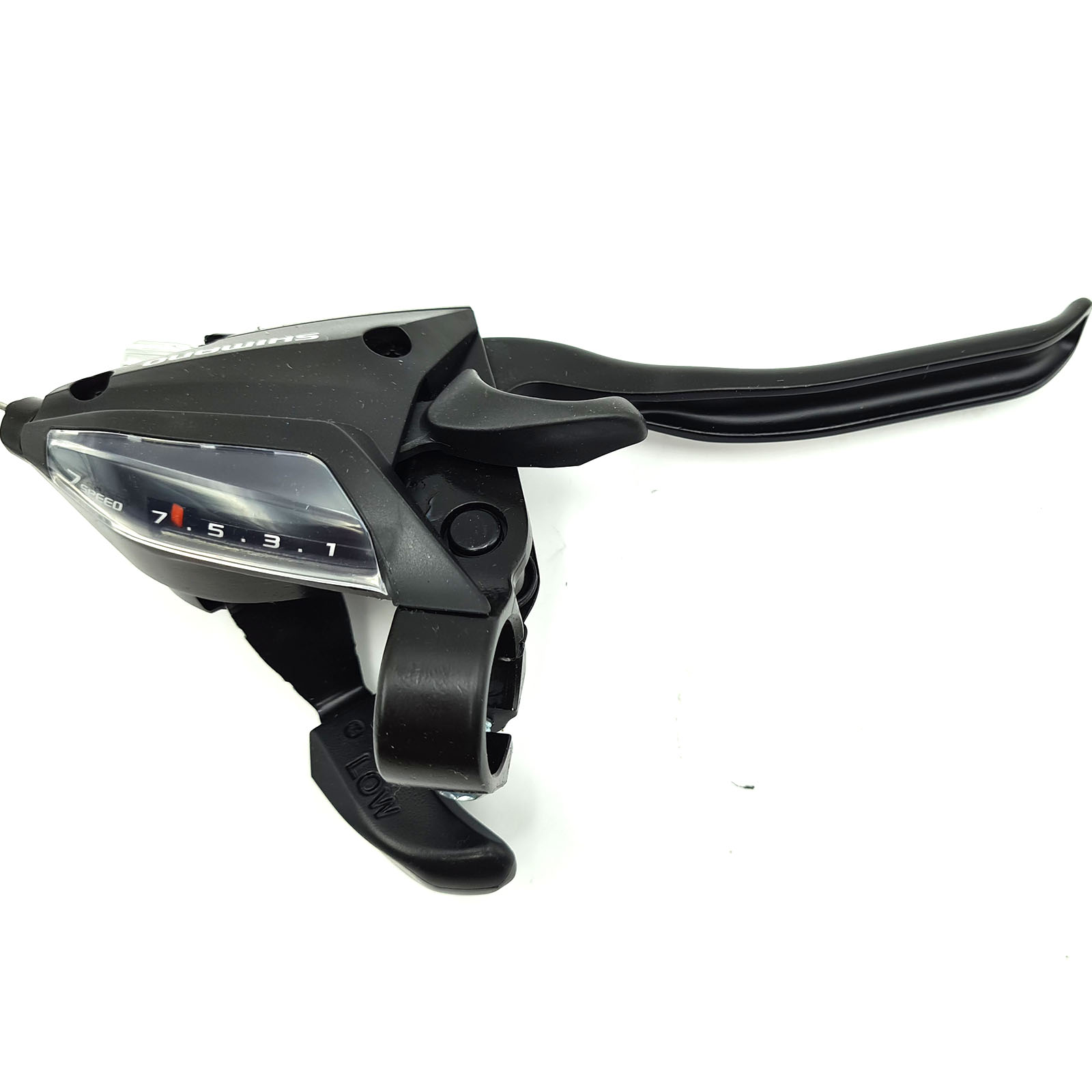 Shimano Schalthebel mit Bremsgriff rechts 7-f. 4-Finger V-Brake schwarz ST-EF500
