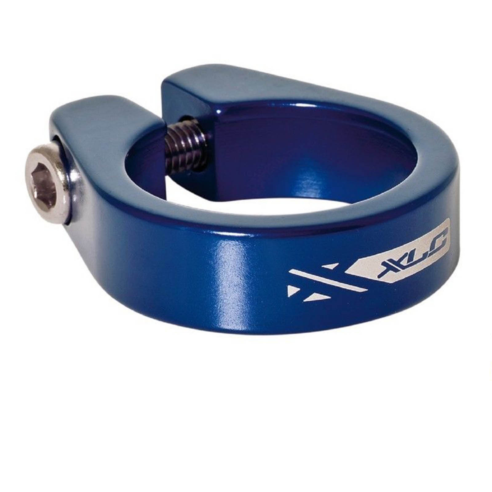 XLC Sattelstützklemme Inbus PC-B05 31,8mm blau