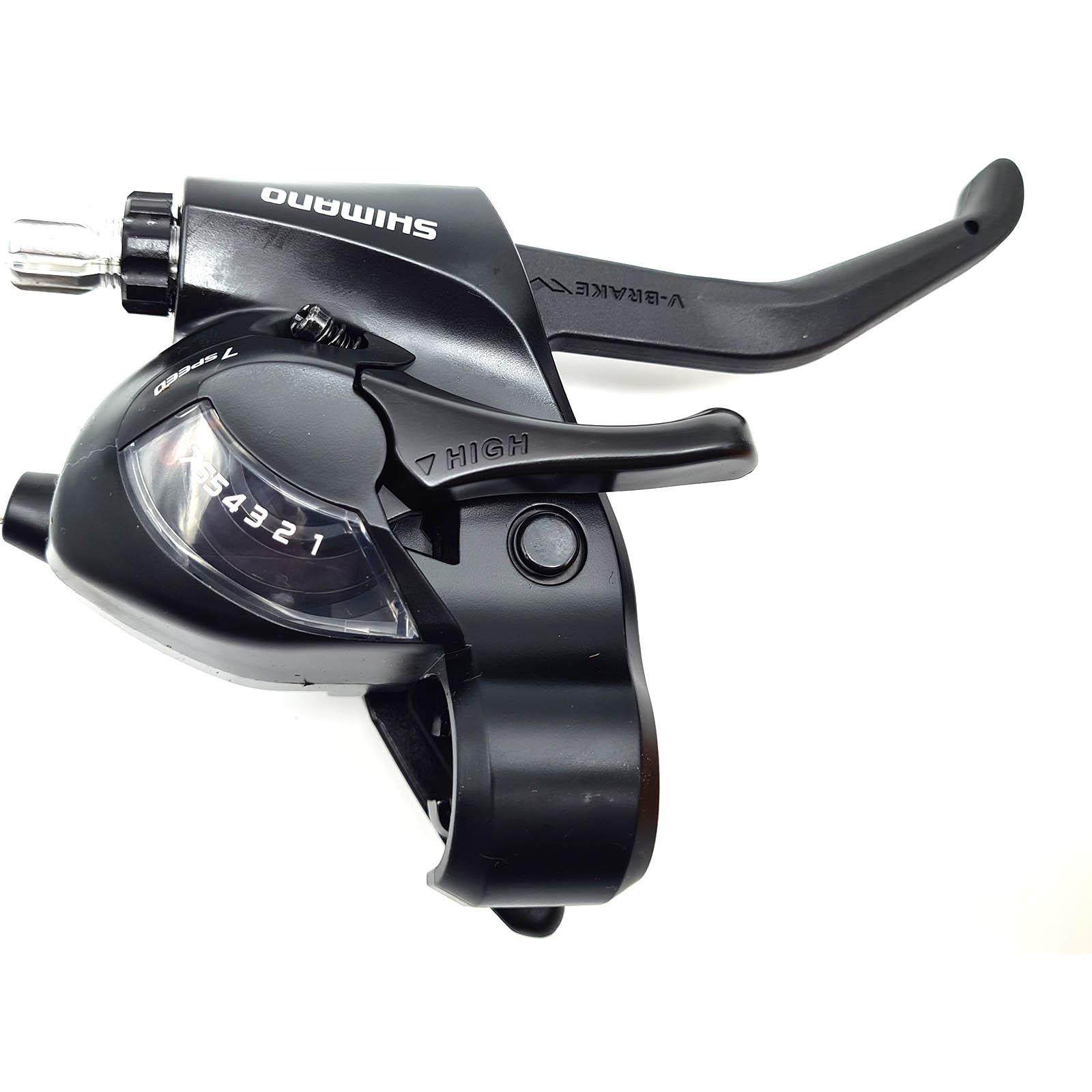 Shimano Schaltbremsgriff 7-fach 2-Finger V-Brake schwarz ST-EF41