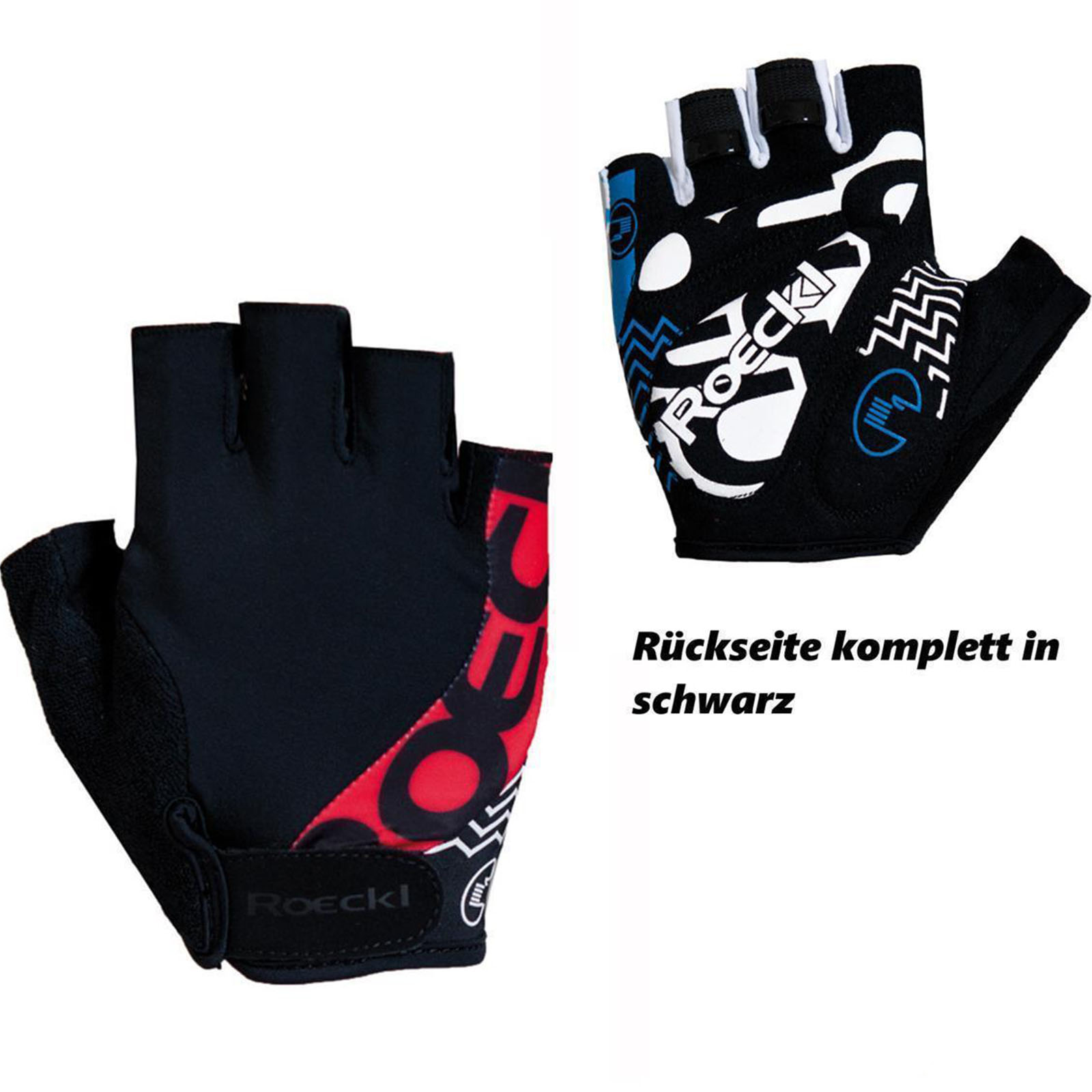 Roeckl Handschuhe  Performance Bellavista  schwarz/rot Gr. 11