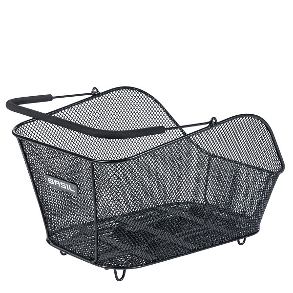 Basil System FahrradKorb Icon Mik schwarz f. Systemgepäckträger