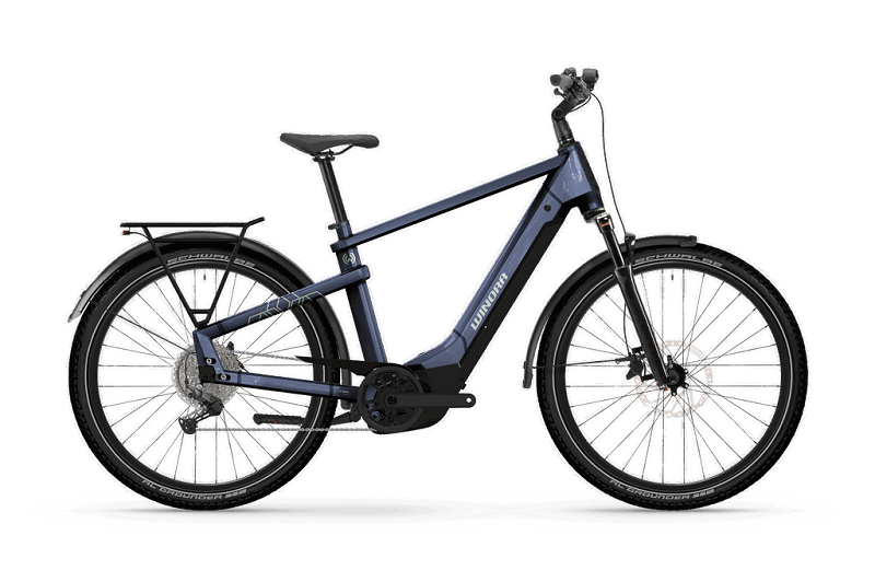 WINORA E-Bike 27,5 YAKUN X10E High i600Wh Bosch 10-Gg. Cues night purple H51/L