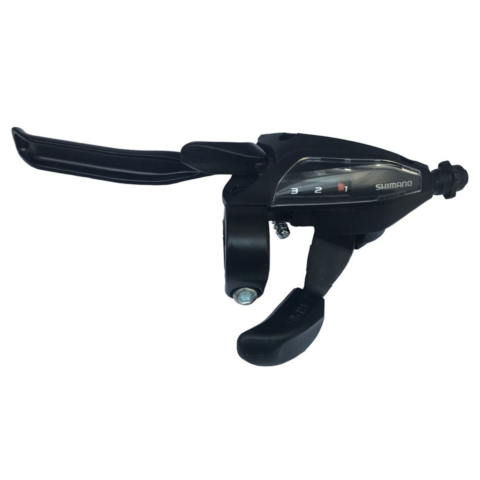 Shimano Schalthebel mit Bremsgriff links 3-f. 4-Finger V-Brake schwarz ST-EF500