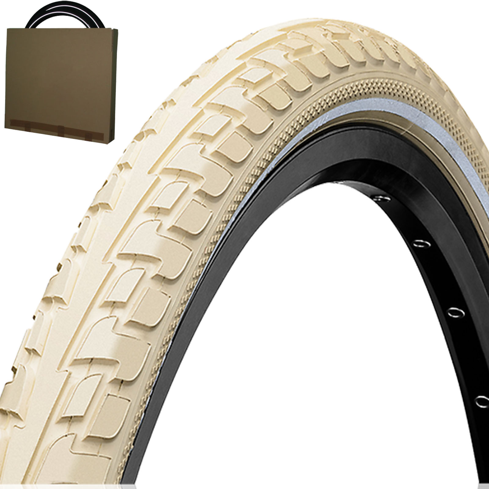 Continental Reifen Ride Tour 28x1.60 | 42-622 creme mit Reflex 