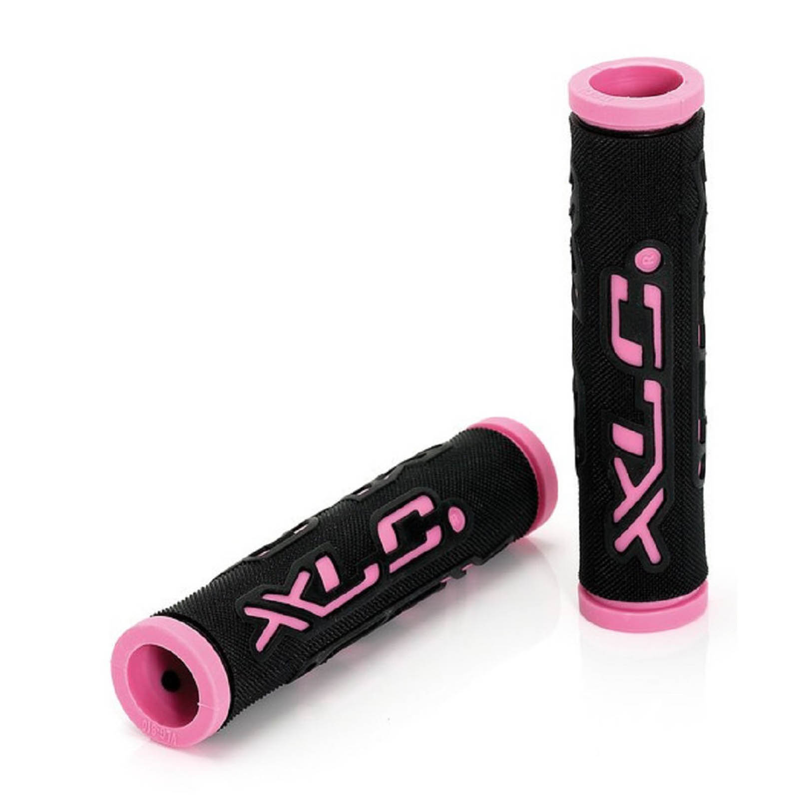 XLC Lenkergriffe  XLC Dual Colour  125mm schwarz/pink