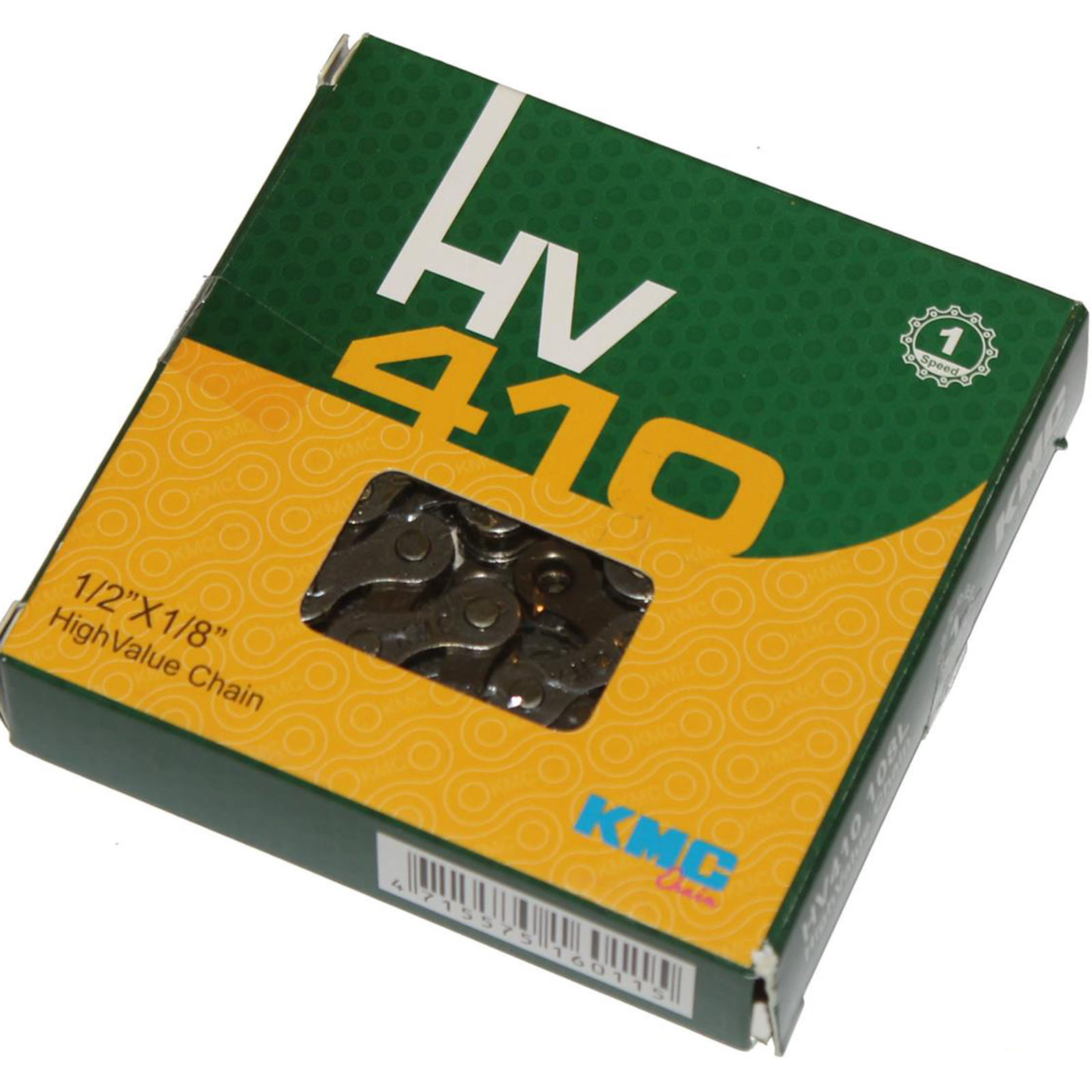 KMC Kette  HV-410  108-Glieder 1/2x1/8  braun
