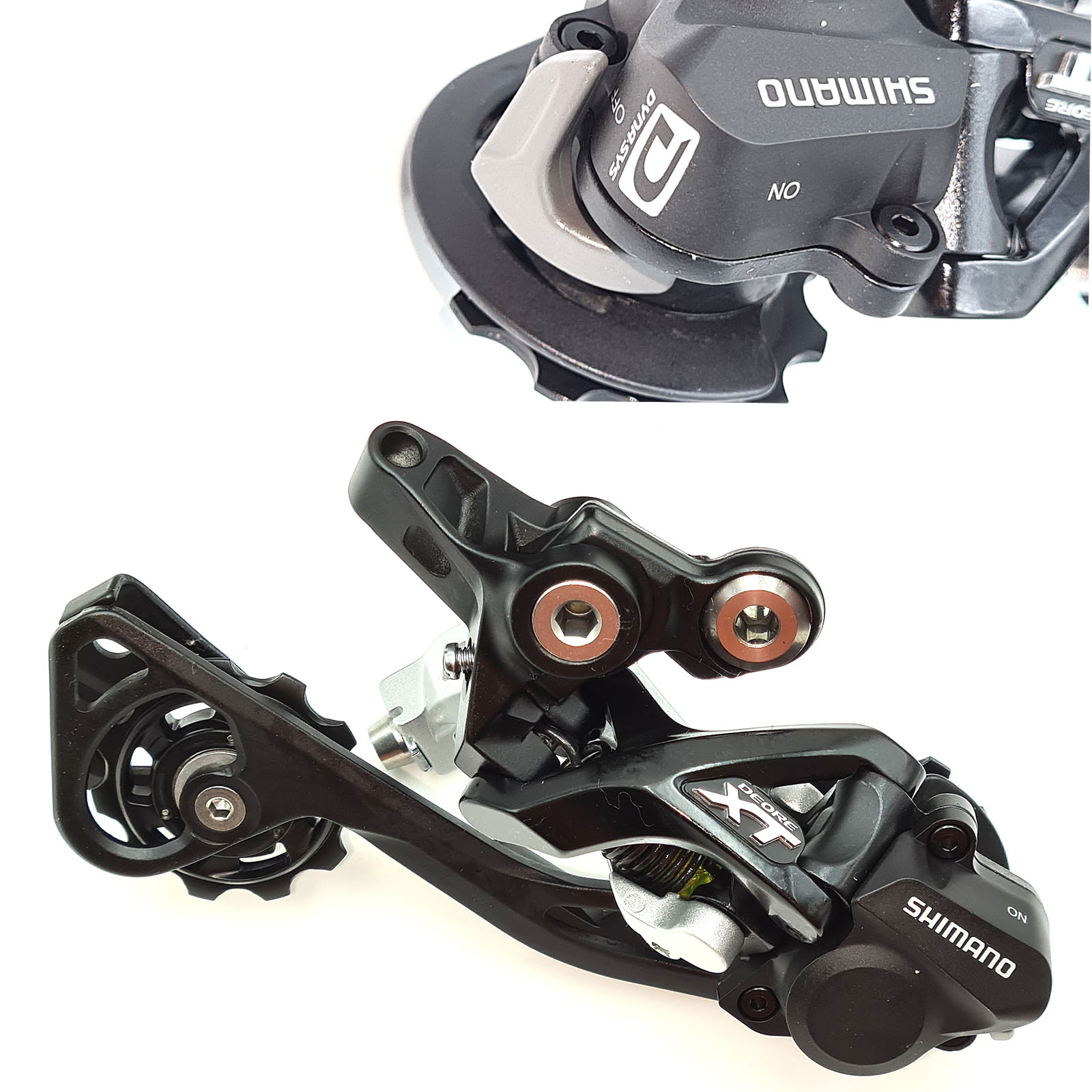 Shimano Schaltwerk DEORE-XT RDM786SGS ShadowPlus 10-fach schwarz