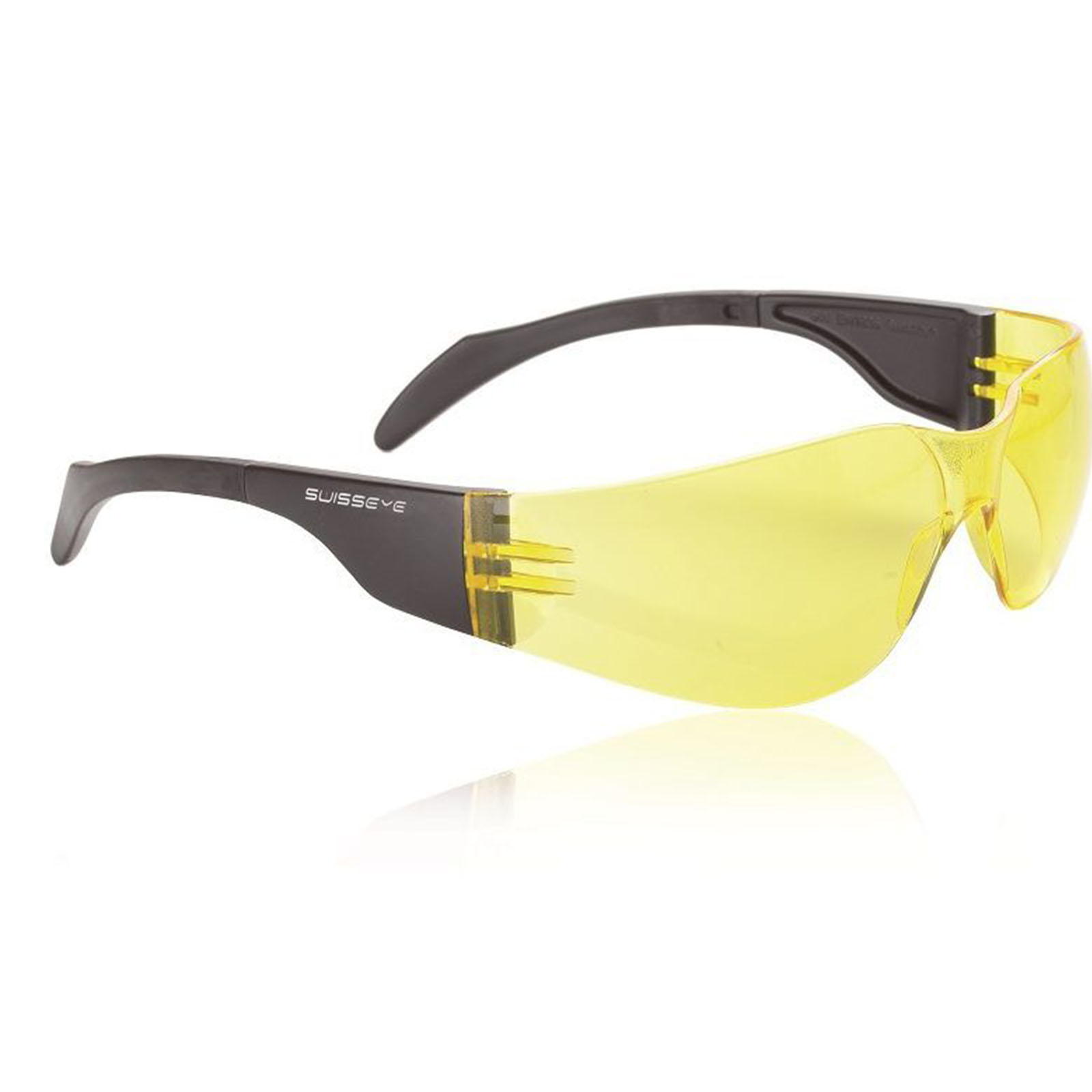 Swisseye Sonnenbrille Outbreak S Rahmen schwarz / Polycarbonatscheiben gelb
