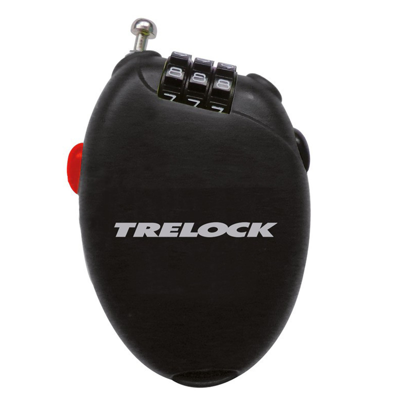 Trelock Kabel-Zahlenschloss RK 75 Pocket 75cm,Ø1,6mm schwarz