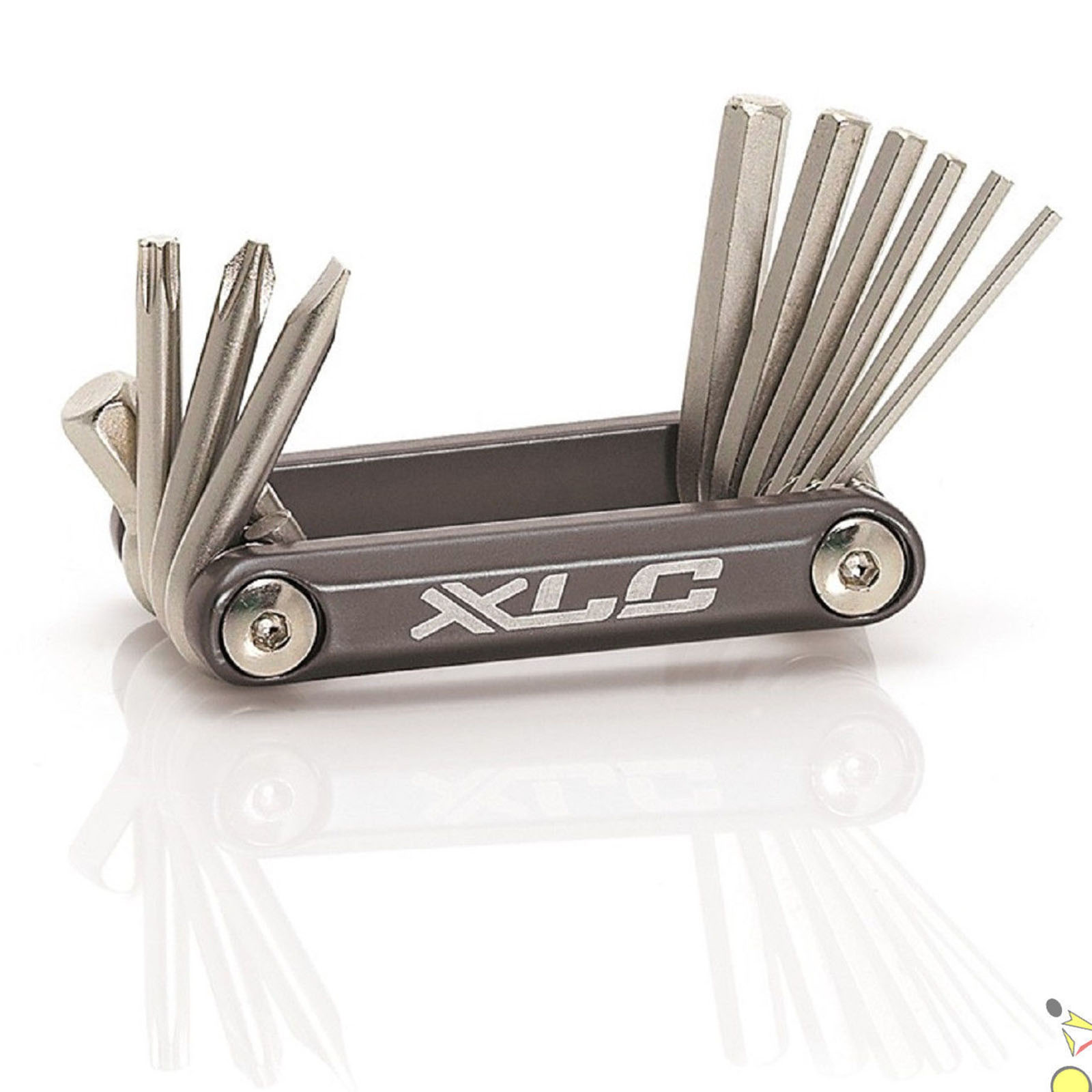 XLC Fahrrad Miniwerkzeug TO-M06 10-teilig