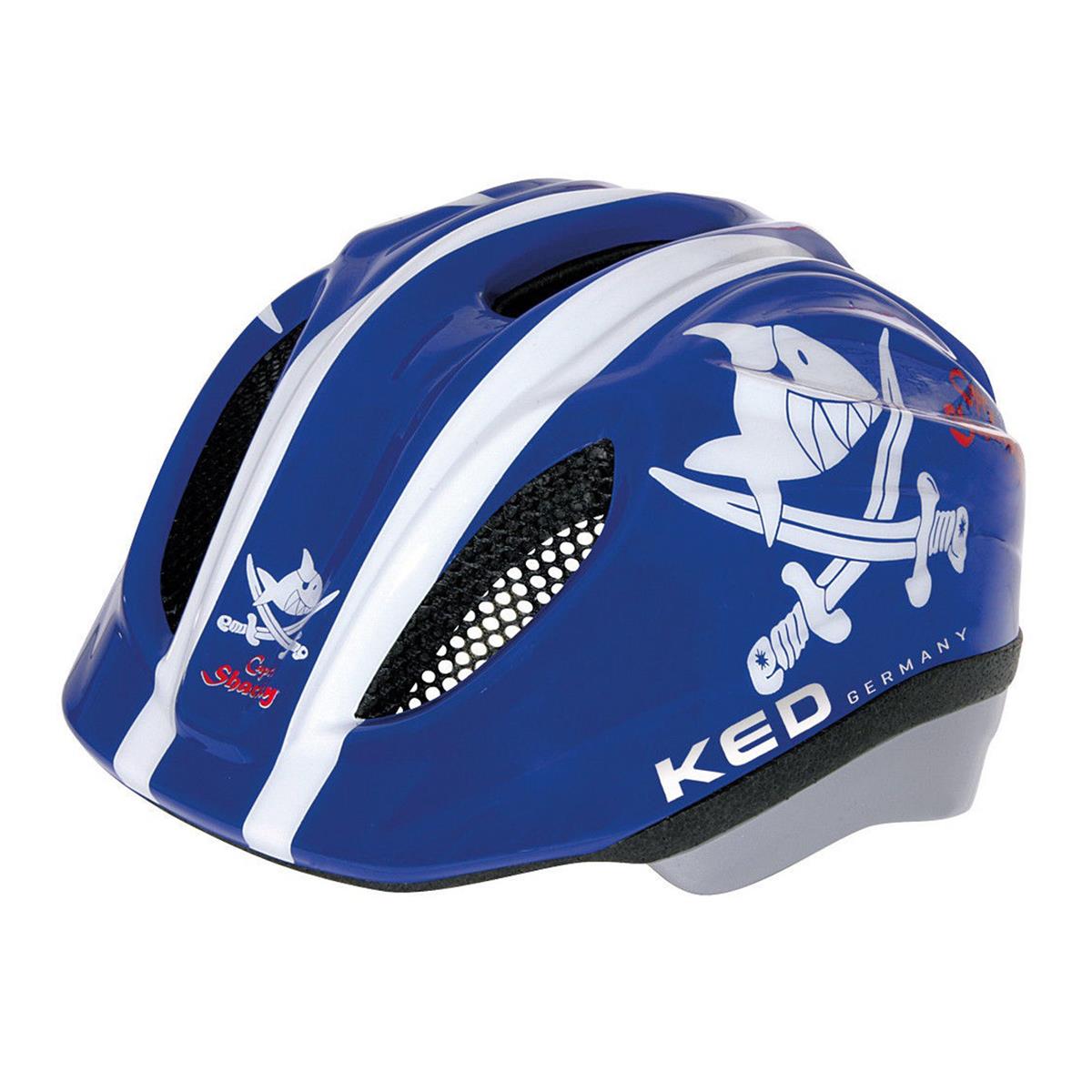 KED Kinder Helm Meggy II Capt'n Sharky blau  XS | 44-49cm