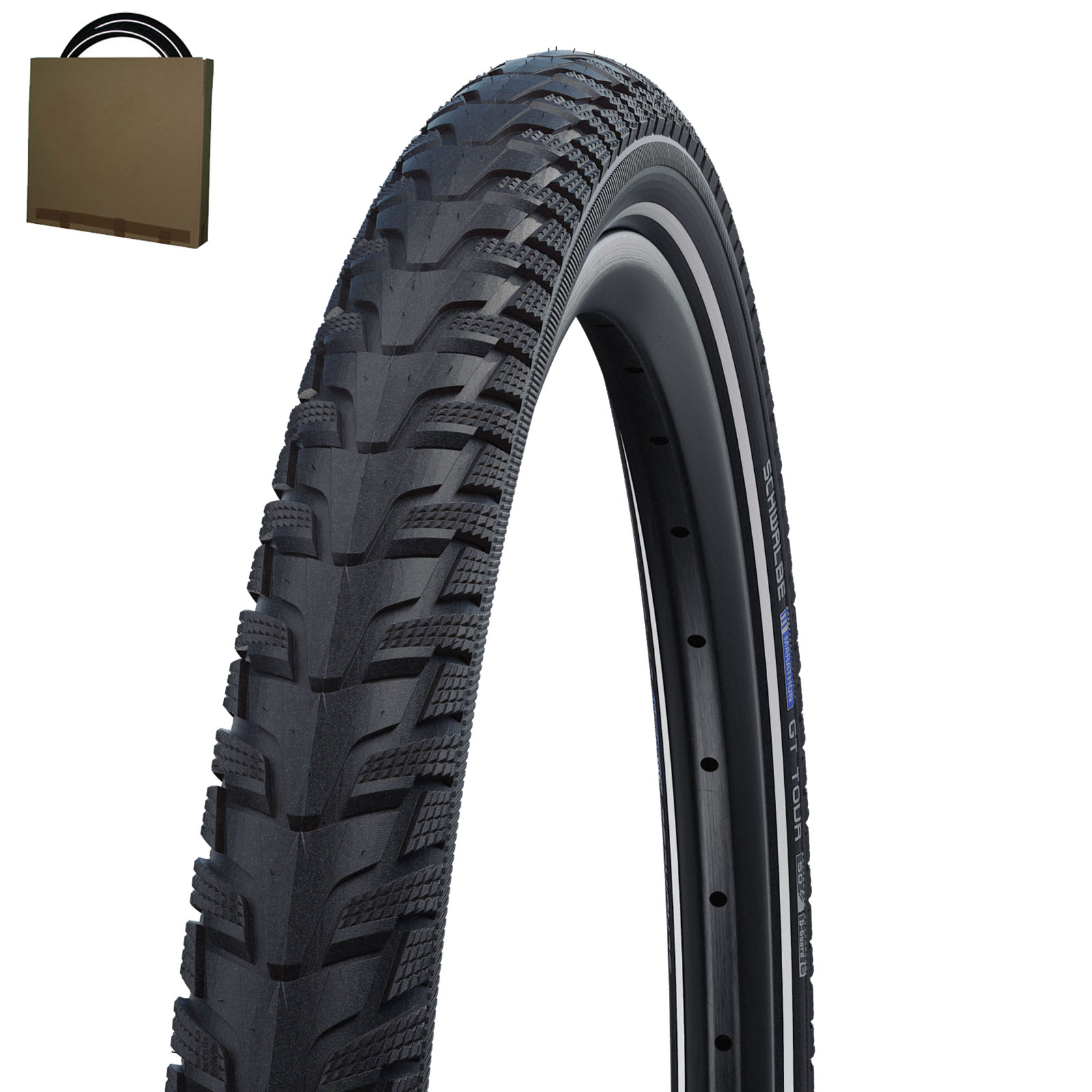 Schwalbe Reifen Energizer Plus Tour HS485 40-622 schwarz Reflex