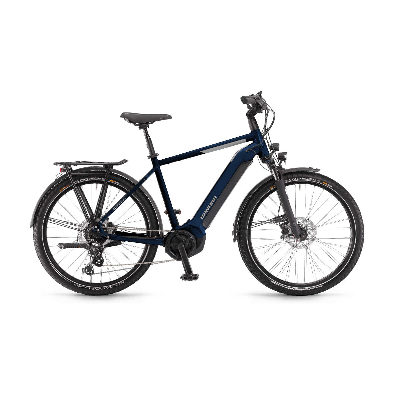 WINORA E-Bike 27,5 Yucatan 8  i630Wh Yamaha 8-Gg. Acera Nighttime Blue H52 2022