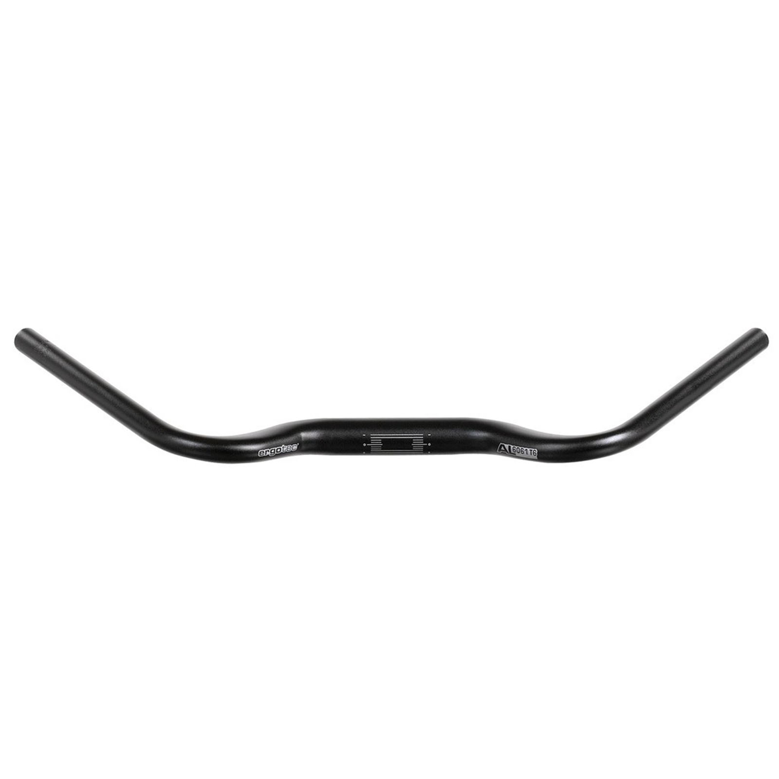 Ergotec Lenker Aerowing II Alu Ø 31.8mm 640mm 48° schwarz