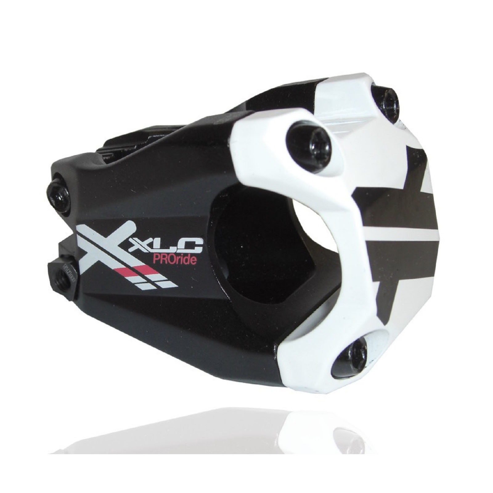 XLC A-Head Vorbau Pro Ride ST-F02 Ø 31,8mm 40mm 15°  schwarz/weiß
