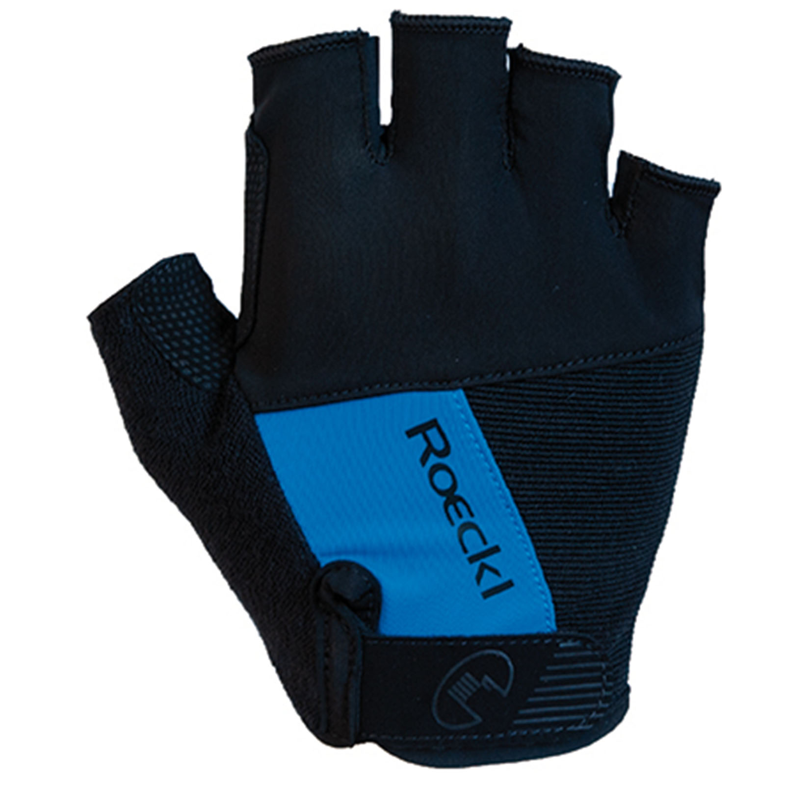 Roeckl Handschuhe Basic Nuxis schwarz/blau Gr. 7