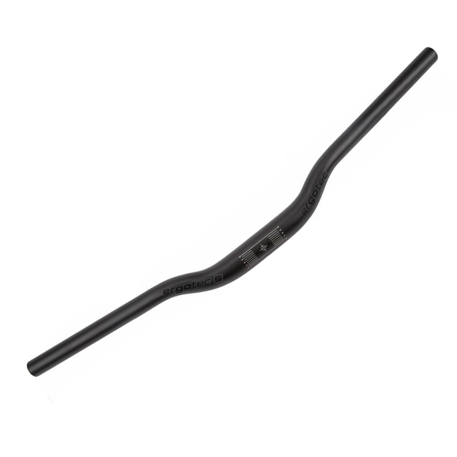 Ergotec E-Bike Lenker H-Bar M Alu Ø 31,8mm 640mm schwarz/matt 10°