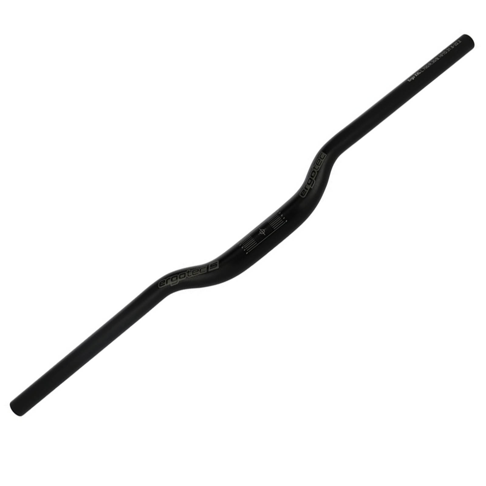 Ergotec E-Bike Lenker H-Bar XXL Alu Ø 31,8mm 700mm schwarz/matt 16°