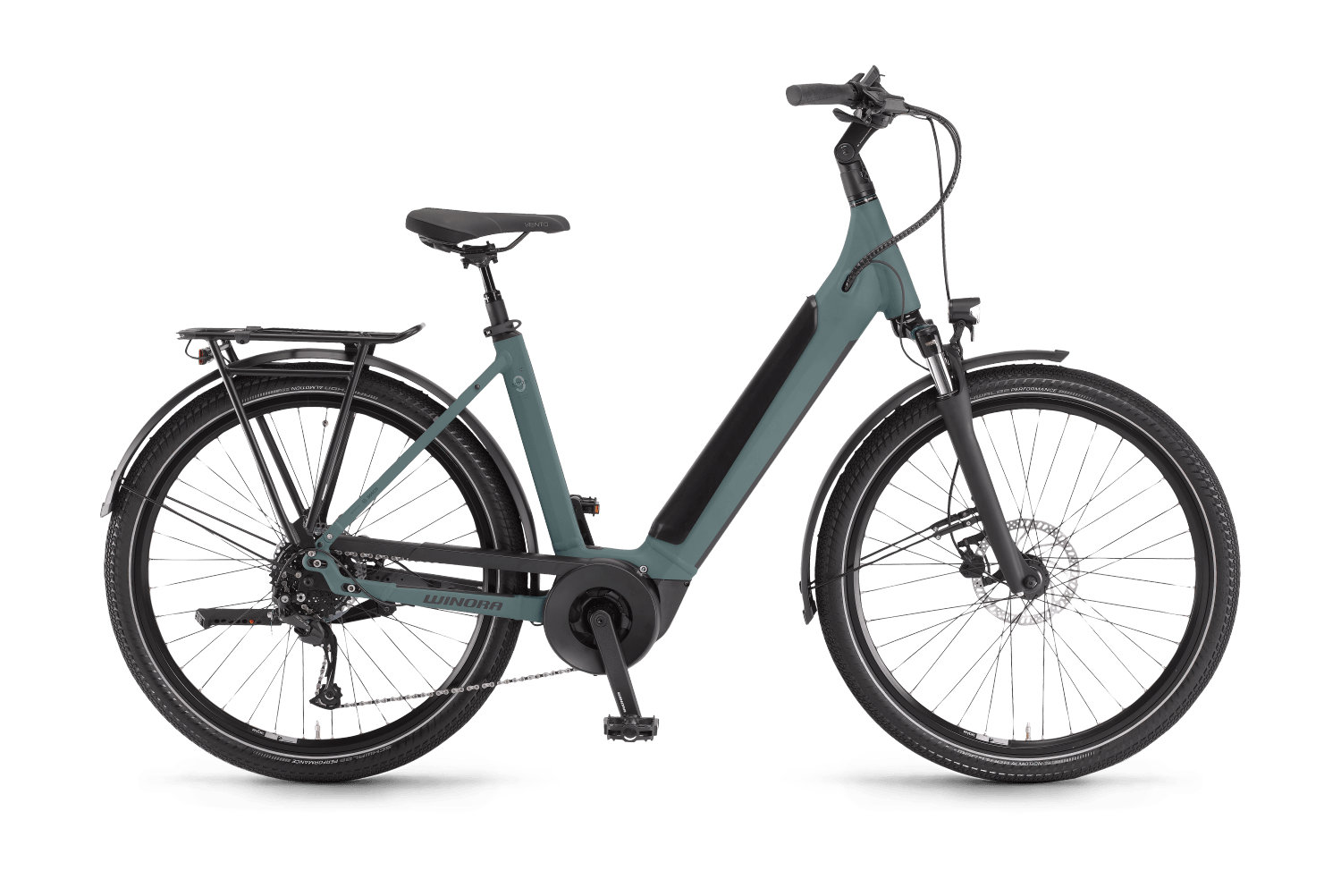 WINORA E-Bike 27,5" Sinus i9 625Wh Bosch 9-Gg. Alivio darkslategrey matt ER/46