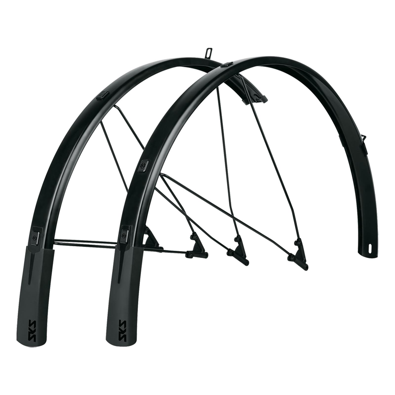 SKS Schutzblech Set Bluemels 28 Zoll 56mm STYLE schwarz