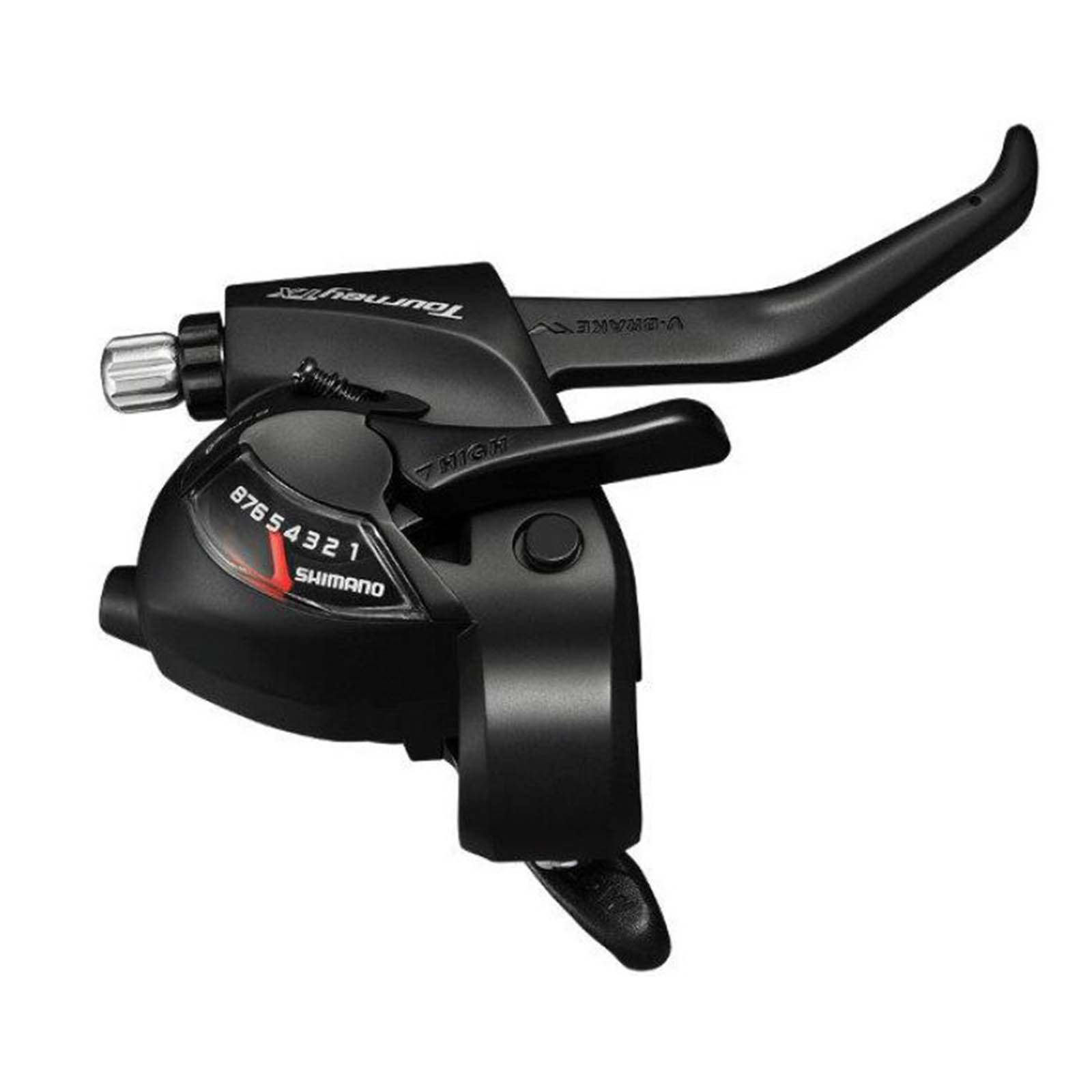 Shimano Schaltbremhebel 8-f. 2-Finger V-Brake schwarz ST-TX800