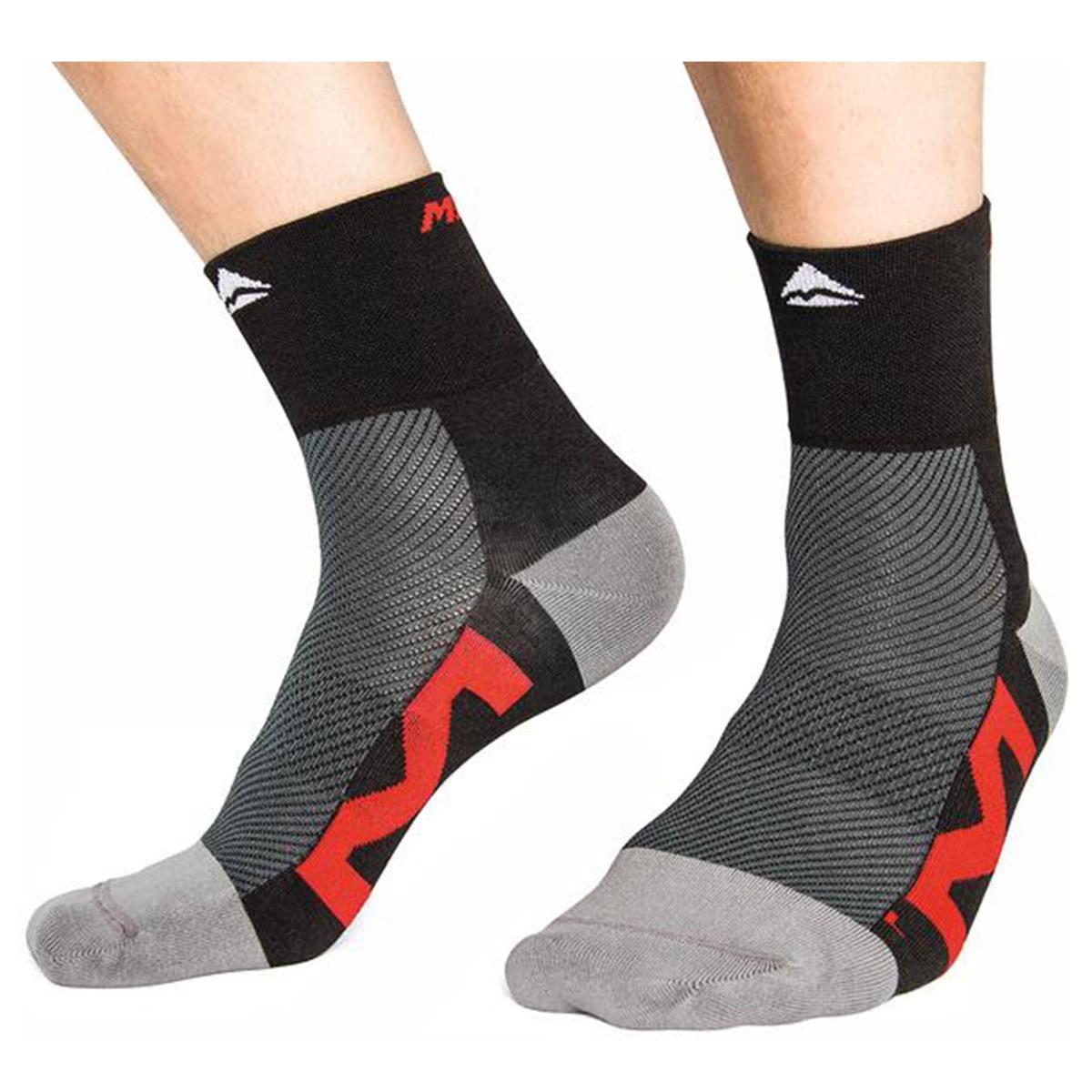 Merida Socken lang mit CoolMax schwarz/rot Gr. S | 37-39