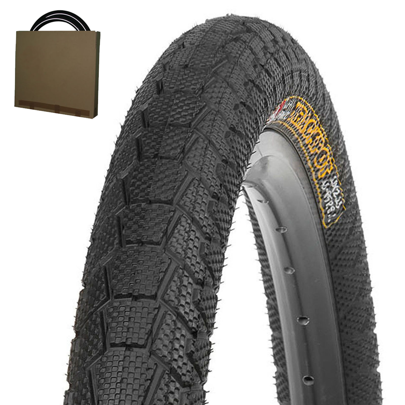 Kenda BMX Freestyle Reifen 20x1.95 | 50-406 Krackpot schwarz