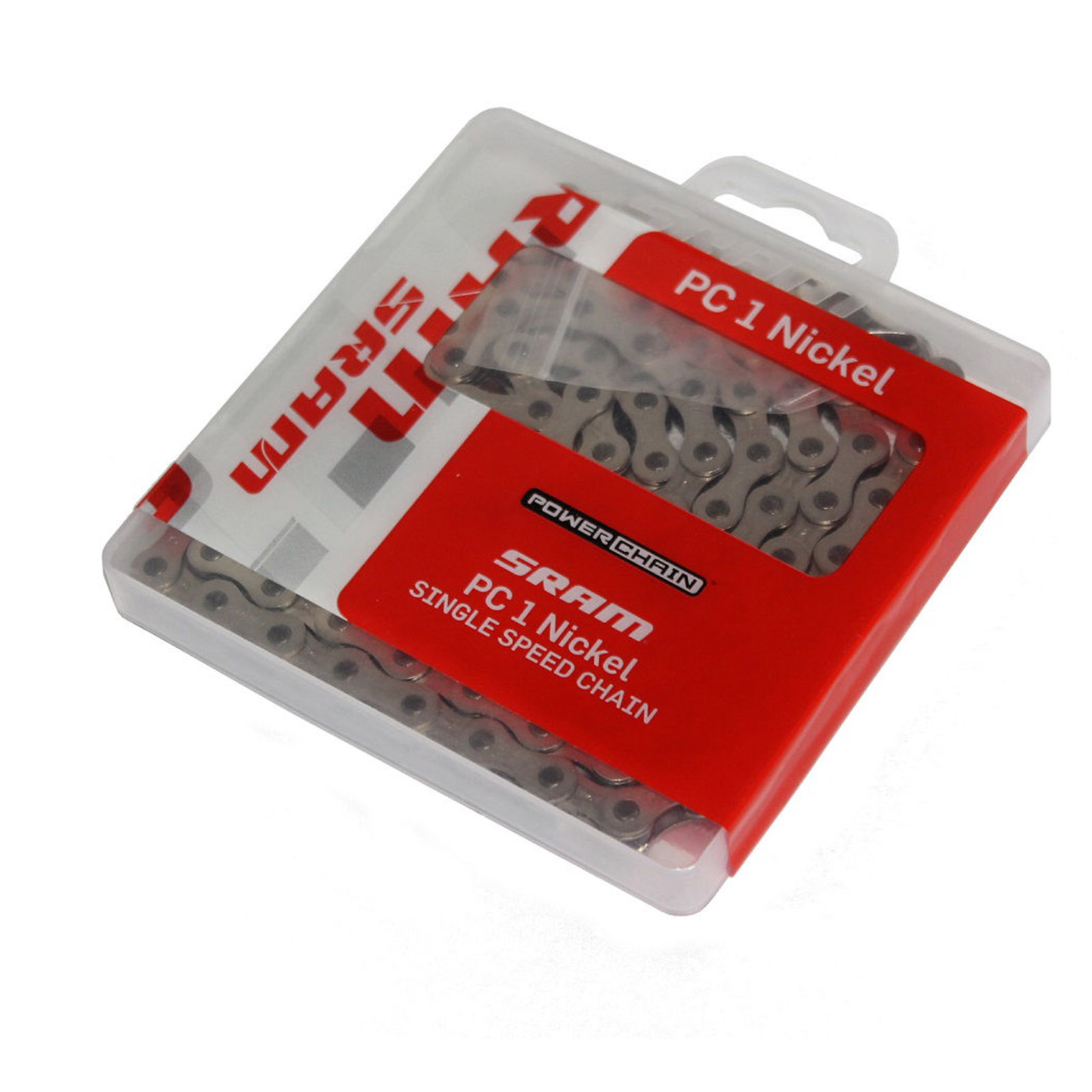 SRAM Kette  PC 1 Nickel  114-Glieder 1/2x1/8