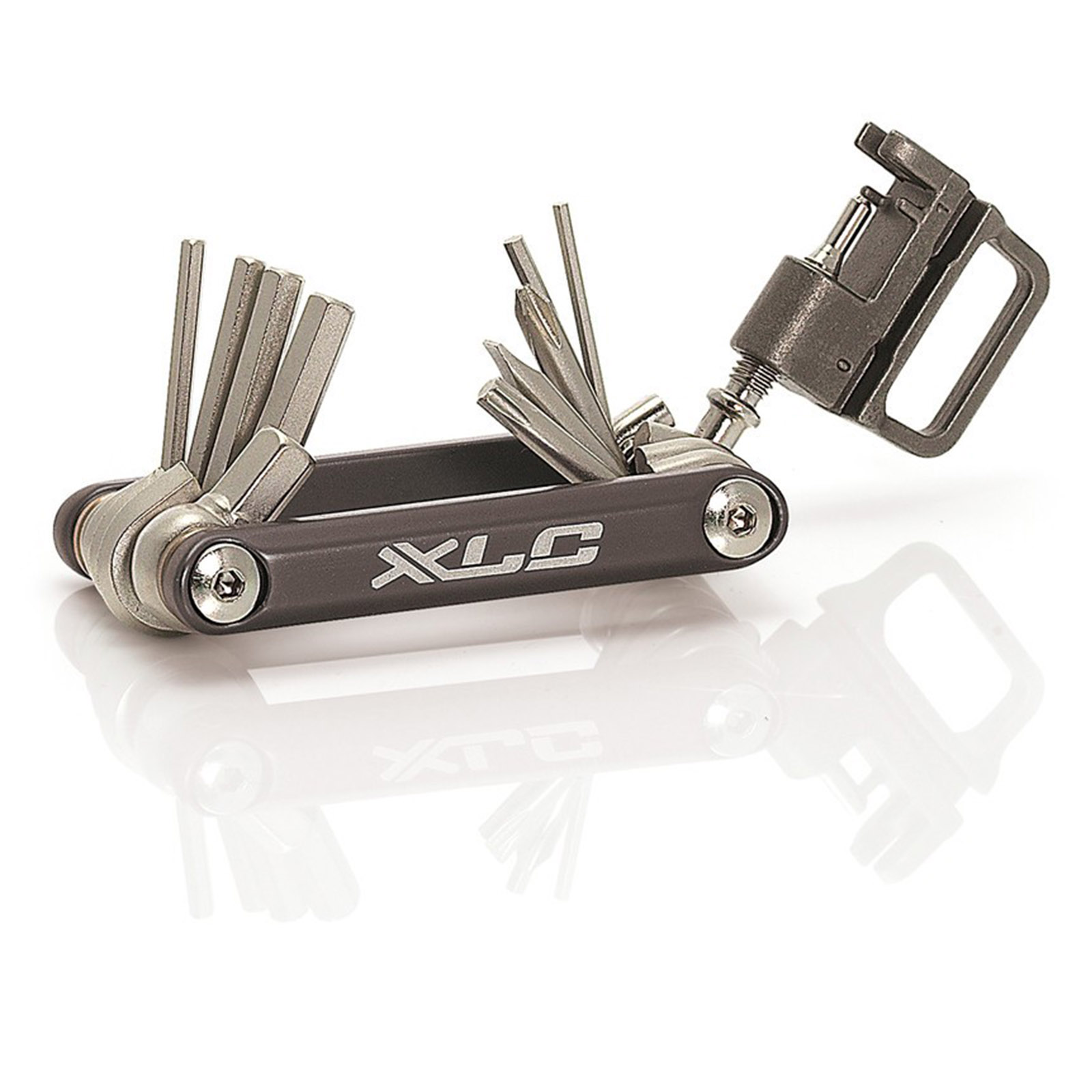 XLC Fahrrad Miniwerkzeug TO-M07 15-teilig