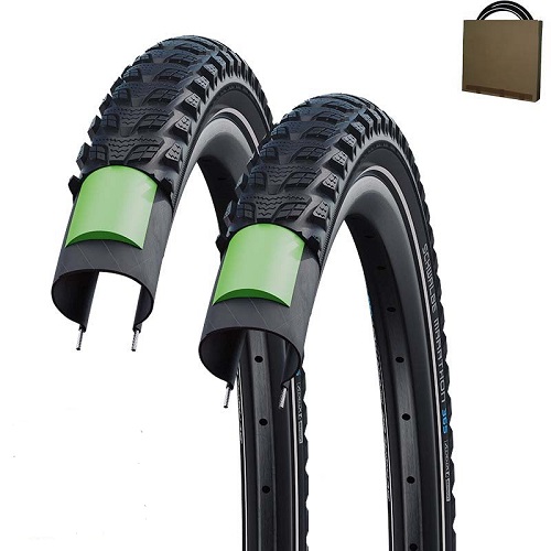 2x SCHWALBE Reifen Marathon 365 28x2.15 | 55-622 Sclaverandventil HS475 Pannenschutz 5 von 7 Reflex 